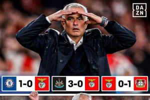 三闷棍！穆帅时隔5年半回欧冠吞3连败丢5球0进球，还将战尤文皇马