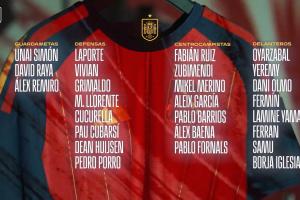 西班牙名单：亚马尔领衔，奥尔莫、赫伊森、梅里诺、拉波尔特入选