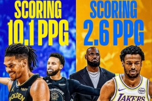 勇士捡到宝？25年56号秀理查德场均10.1分 24年55号秀布朗尼2.6分