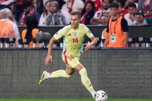 官方：西班牙国家队征召巴列卡诺前锋德弗鲁托斯